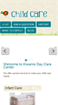 Mobile Screenshot of kiwanisdaycare.com